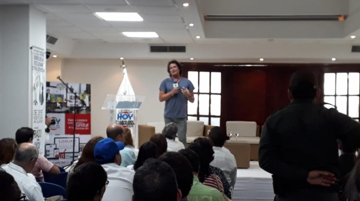 Carlos Vives, artista samario.