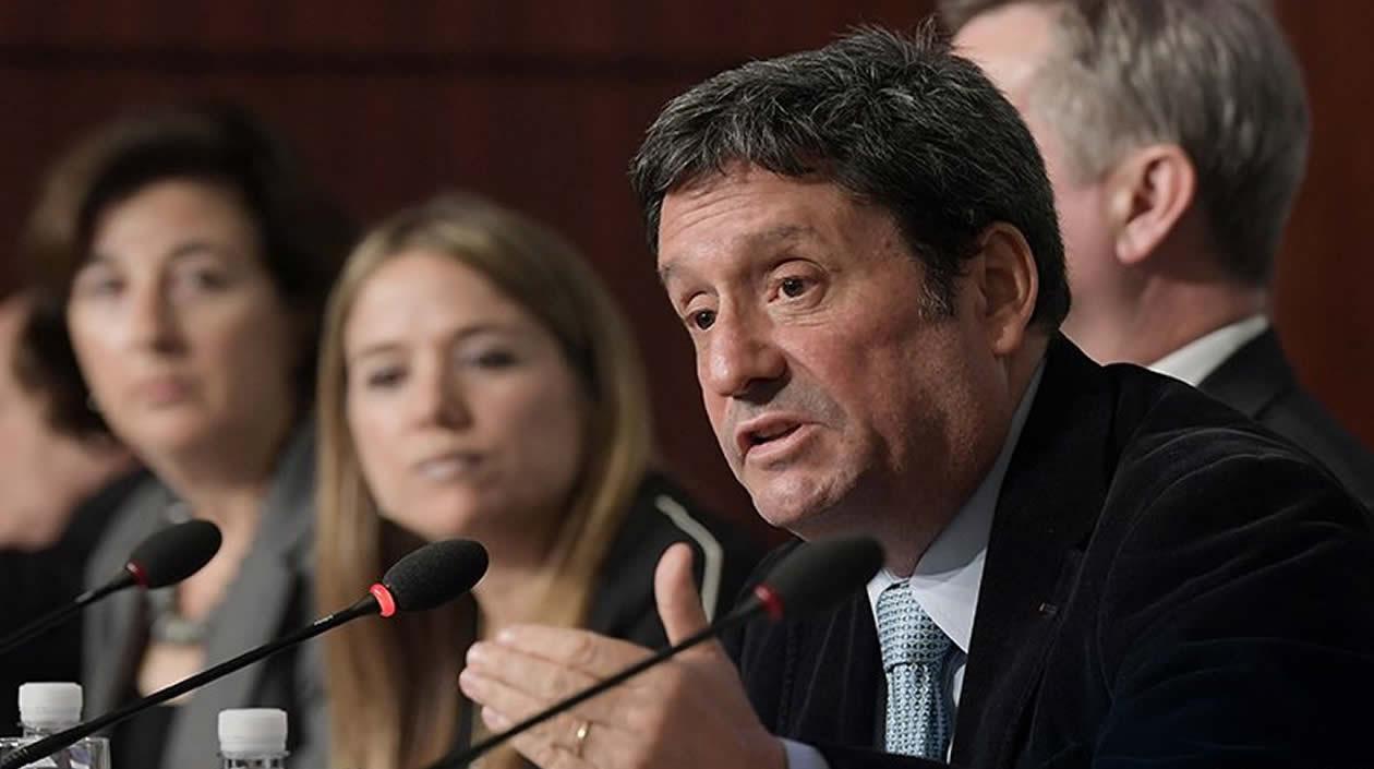 El embajador de Colombia en Estados Unidos, Francisco Santos