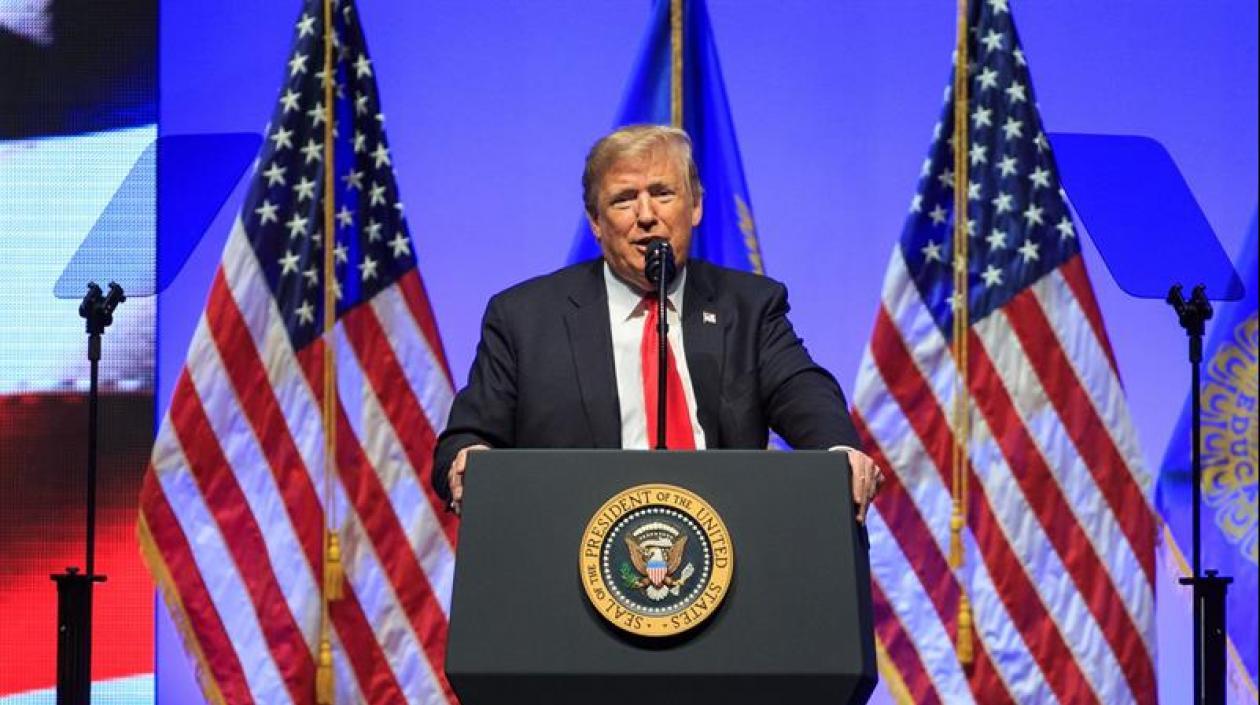 Donald Trump, presidente de Estados Unidos.