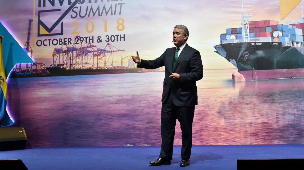 El Presidente de la República, Iván Duque. 