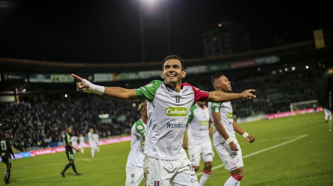 Once Caldas igualó 2-2 de local en la ida. 