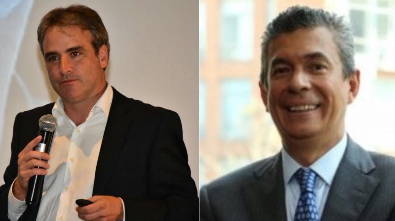 El exsuperintendente de Industria y Comercio, Pablo Felipe Robledo, y Laude José Fernández Arroyo.