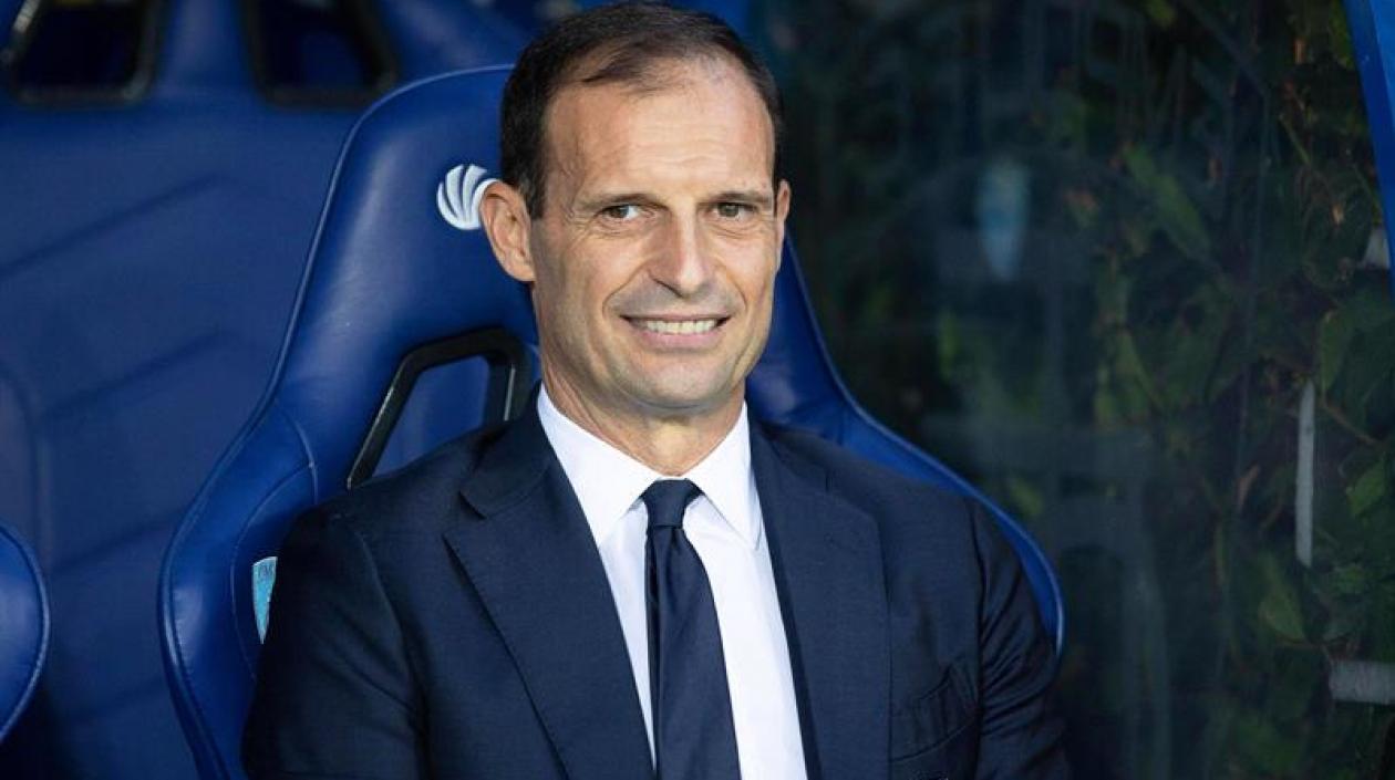 El técnico de la Juventus, Massimiliano Allegri.
