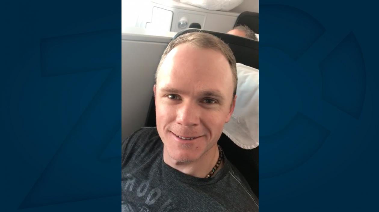 Chris Froome, ciclista del Sky. 