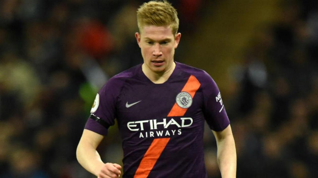 Kevin de Bruyne, centrocampista del Manchester City.