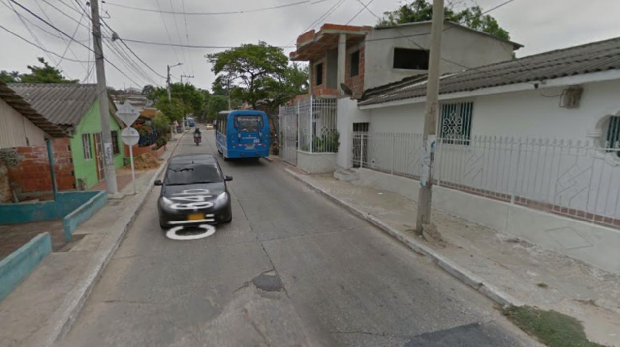 Lugar donde ocurrió el hecho.