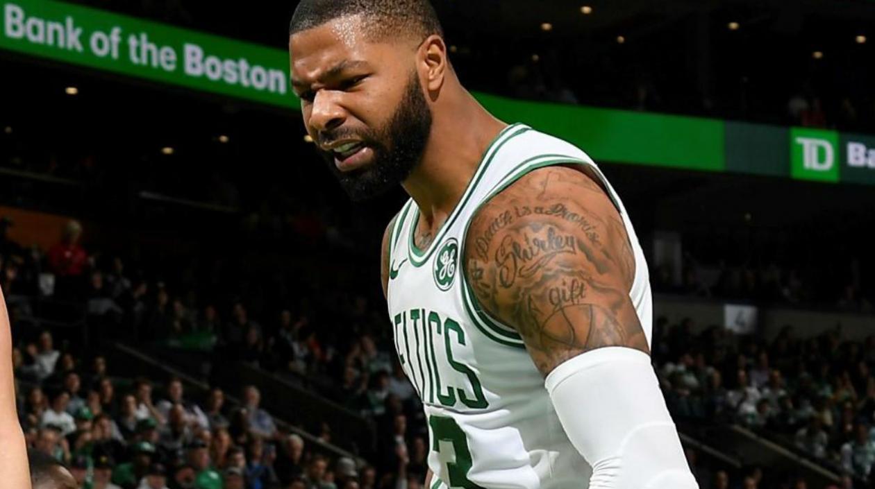 Marcus Morris, jugador de los Celtics. 