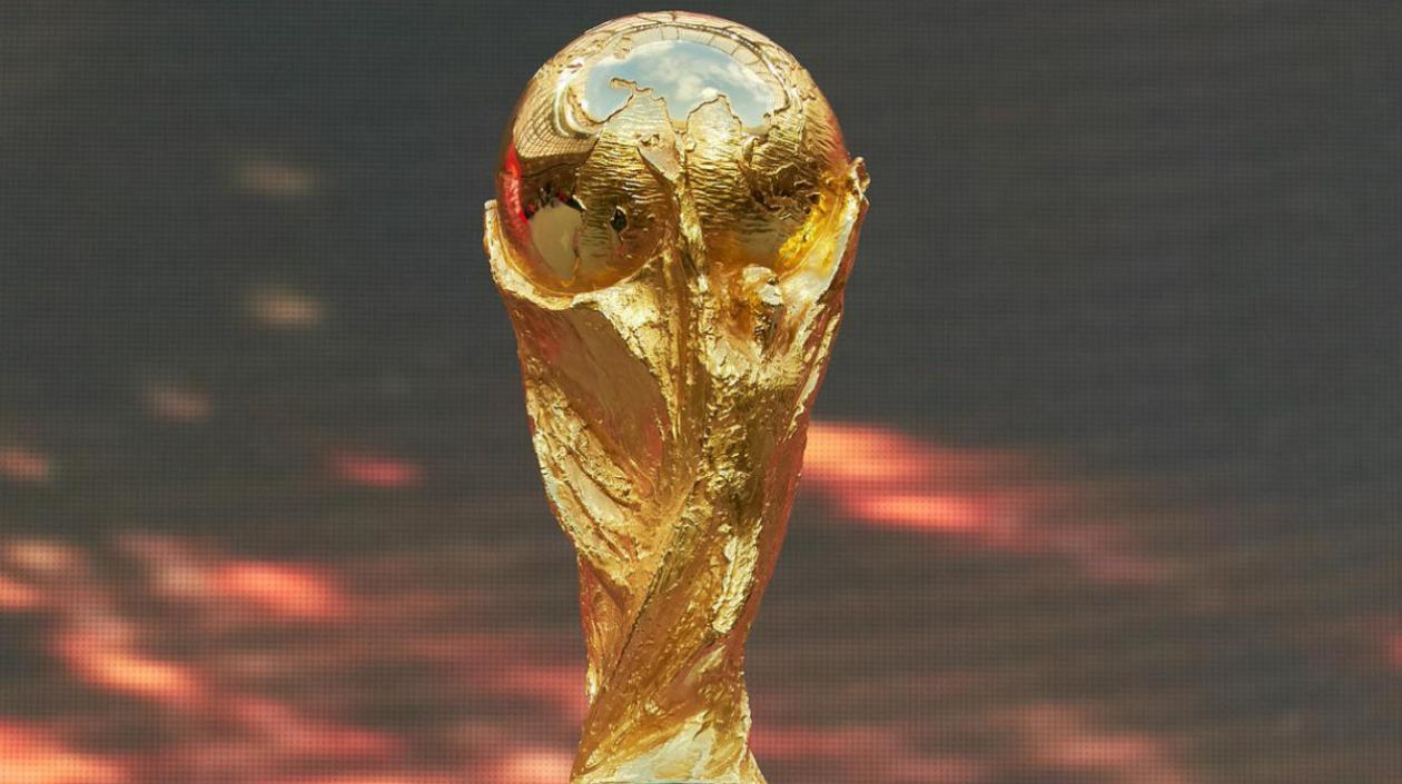 Trofeo de la Copa del Mundo. 