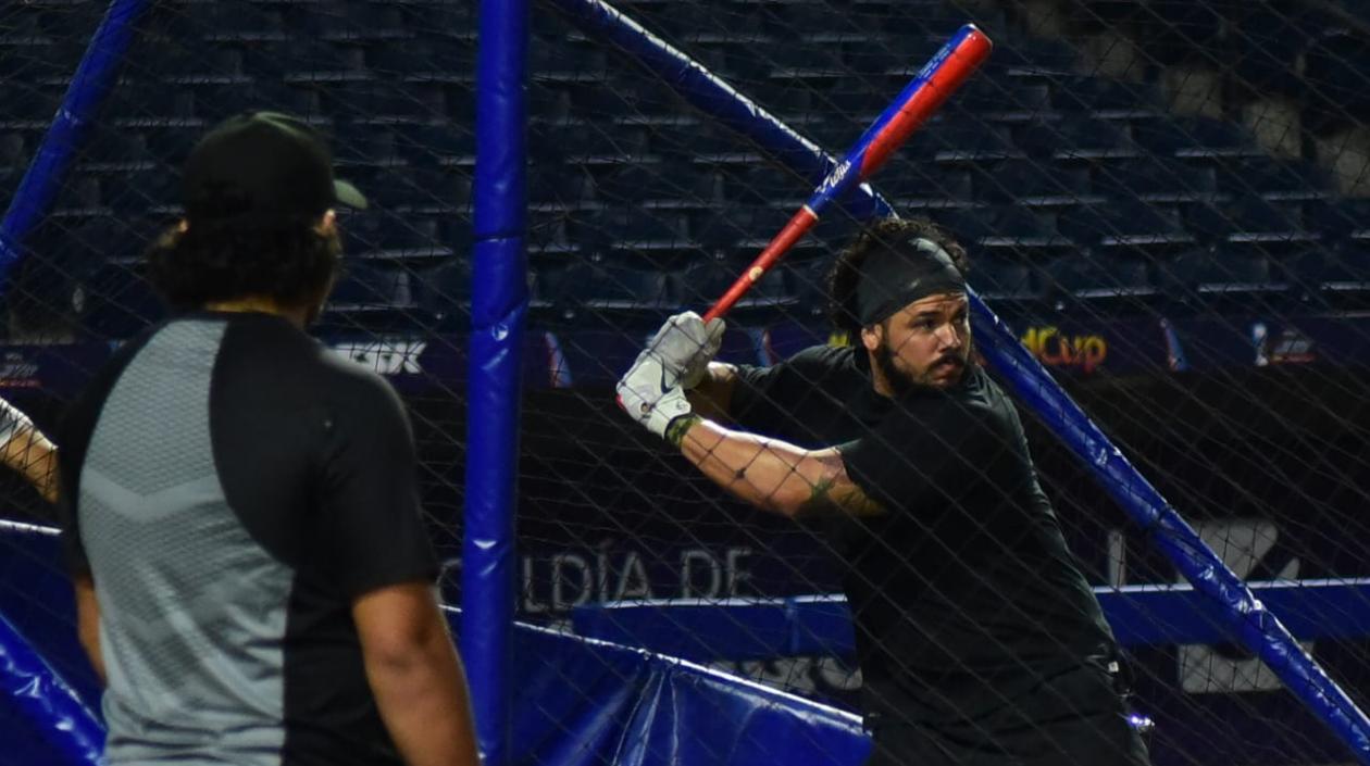 Jorge Alfaro, jugador de los Toros de Sincelejo. 