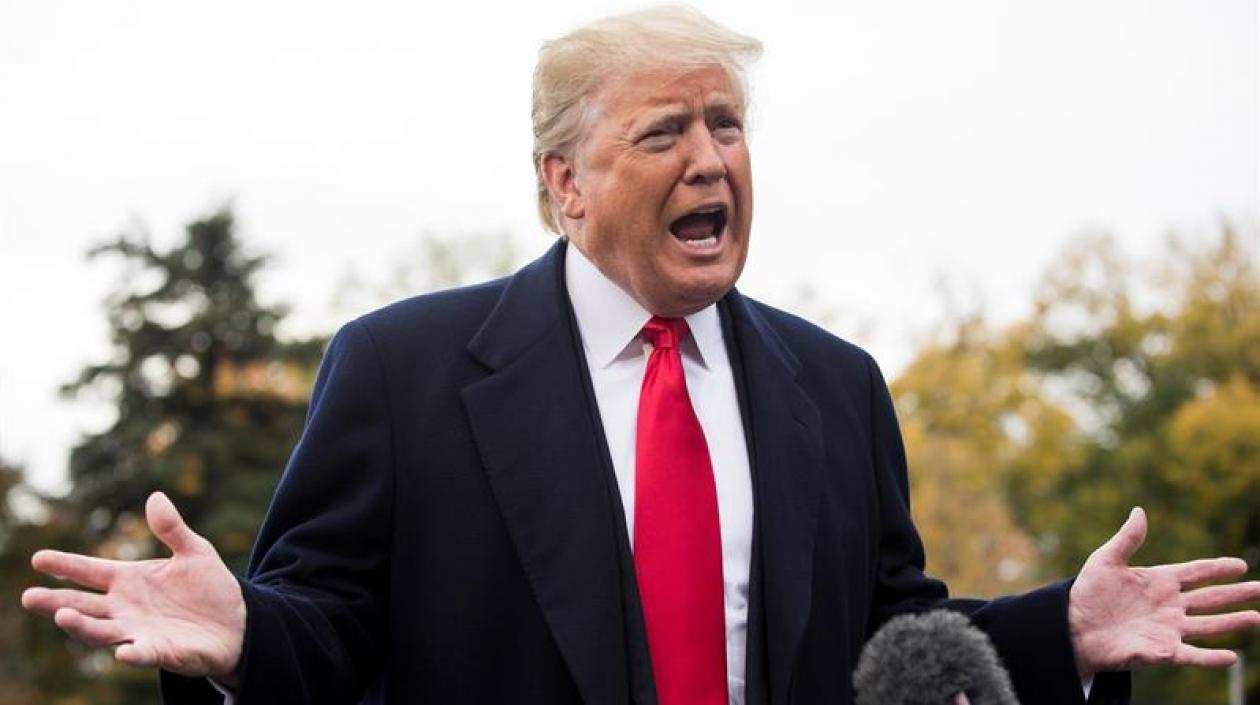 Donald Trump, presidente de Estados Unidos.