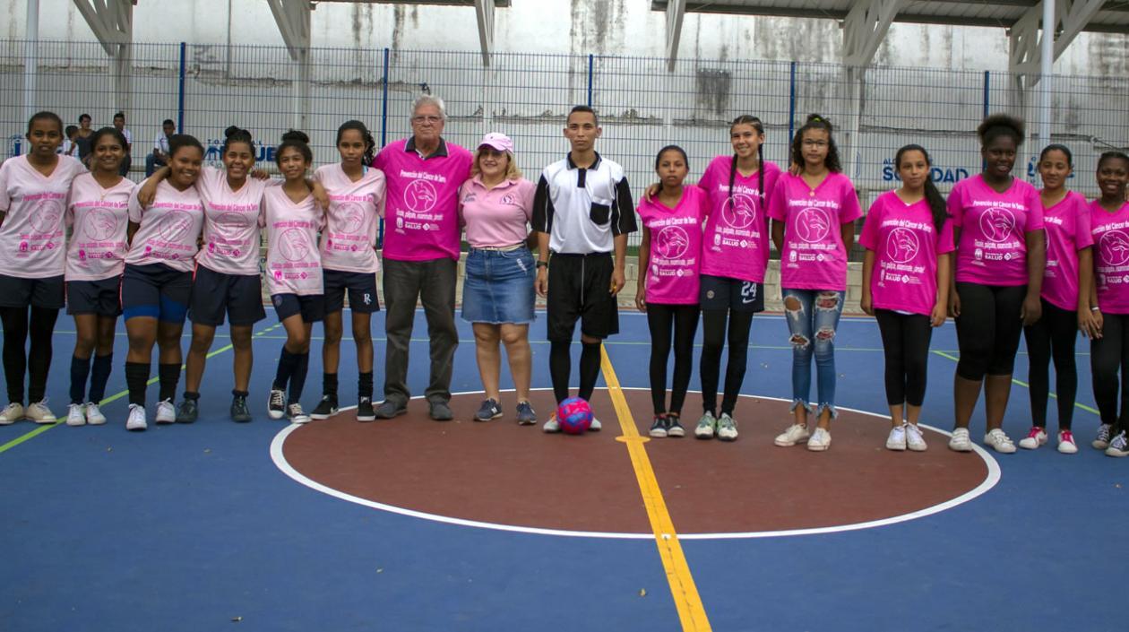 Con un juego denominado el ‘Partido de la Vida’, mujeres soledeñas