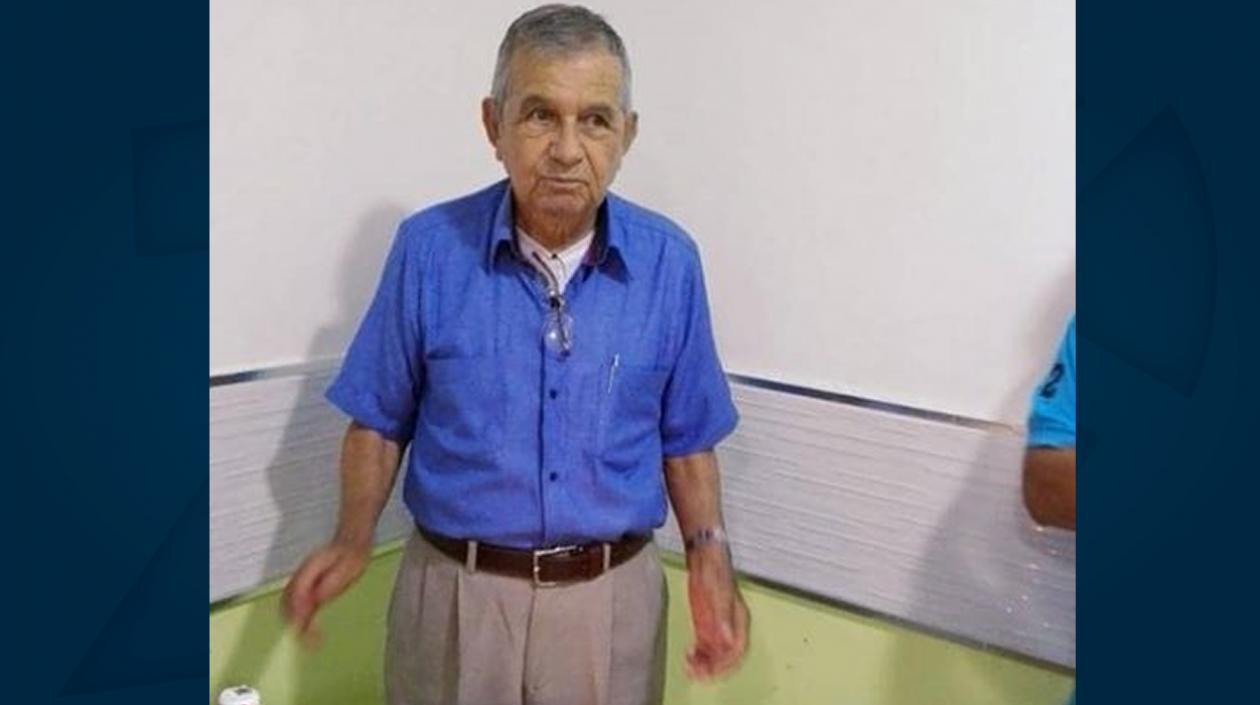 José Evelio Londoño, adulto mayor extraviado.