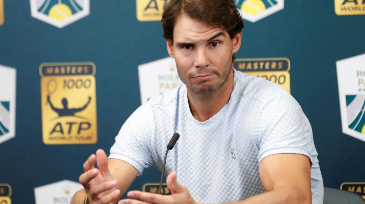 Rafael Nadal, tenista español. 