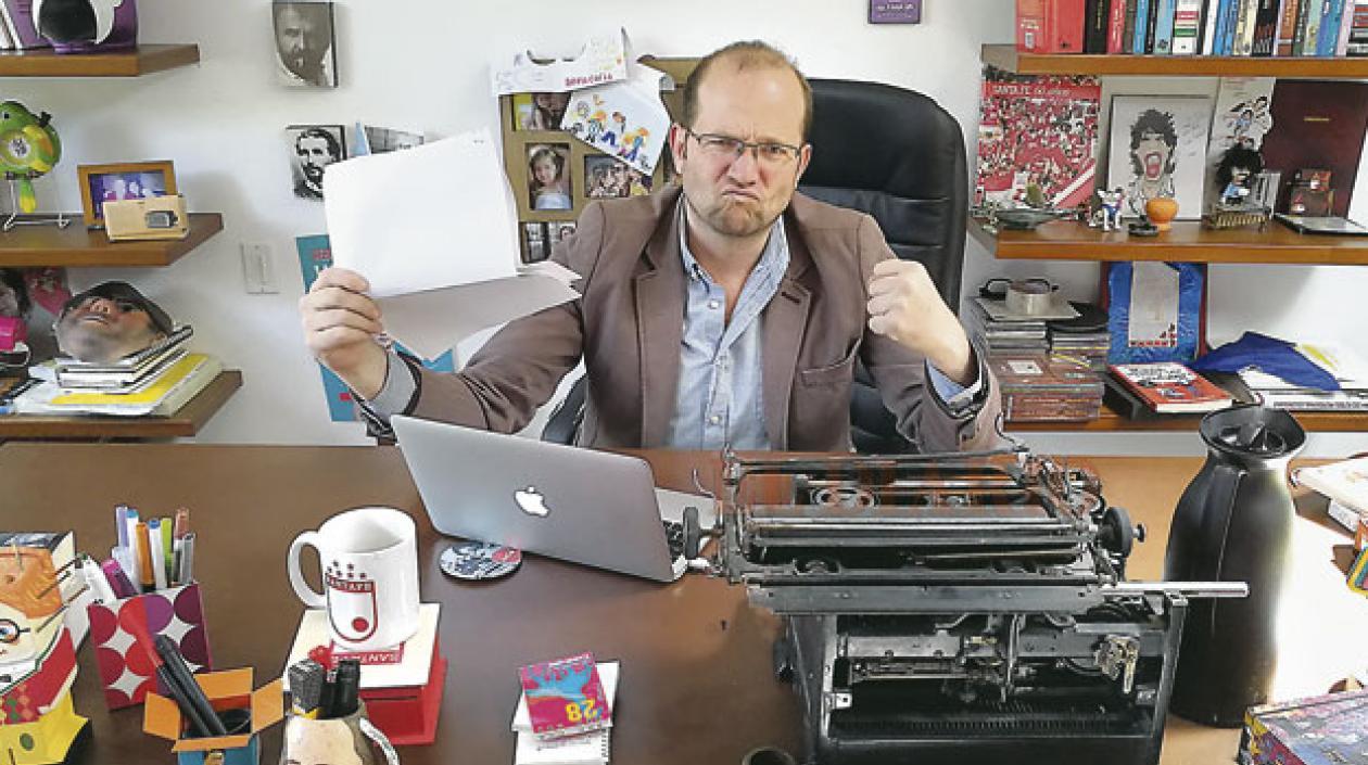 El youtuber Daniel Samper Ospina.