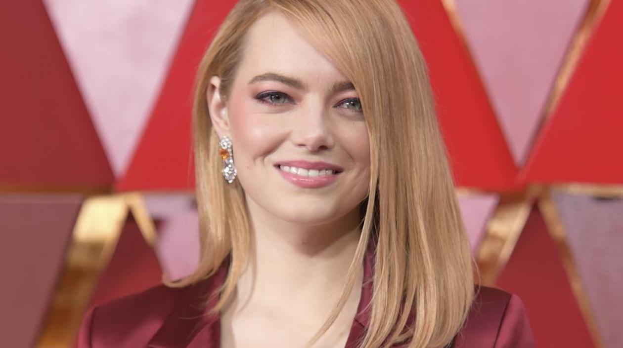 La actriz estadounidense Emma Stone.