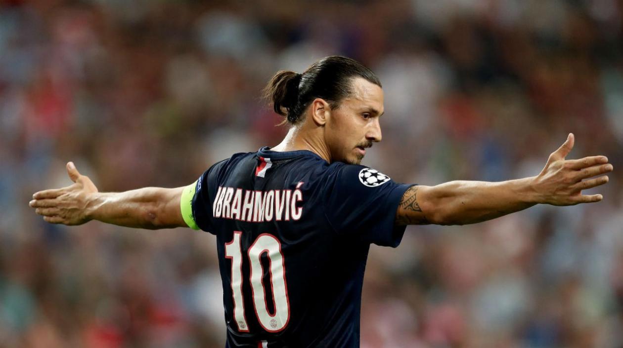 Zlatan Ibrahimovic fue el gran referente e ídolo del PSG. 