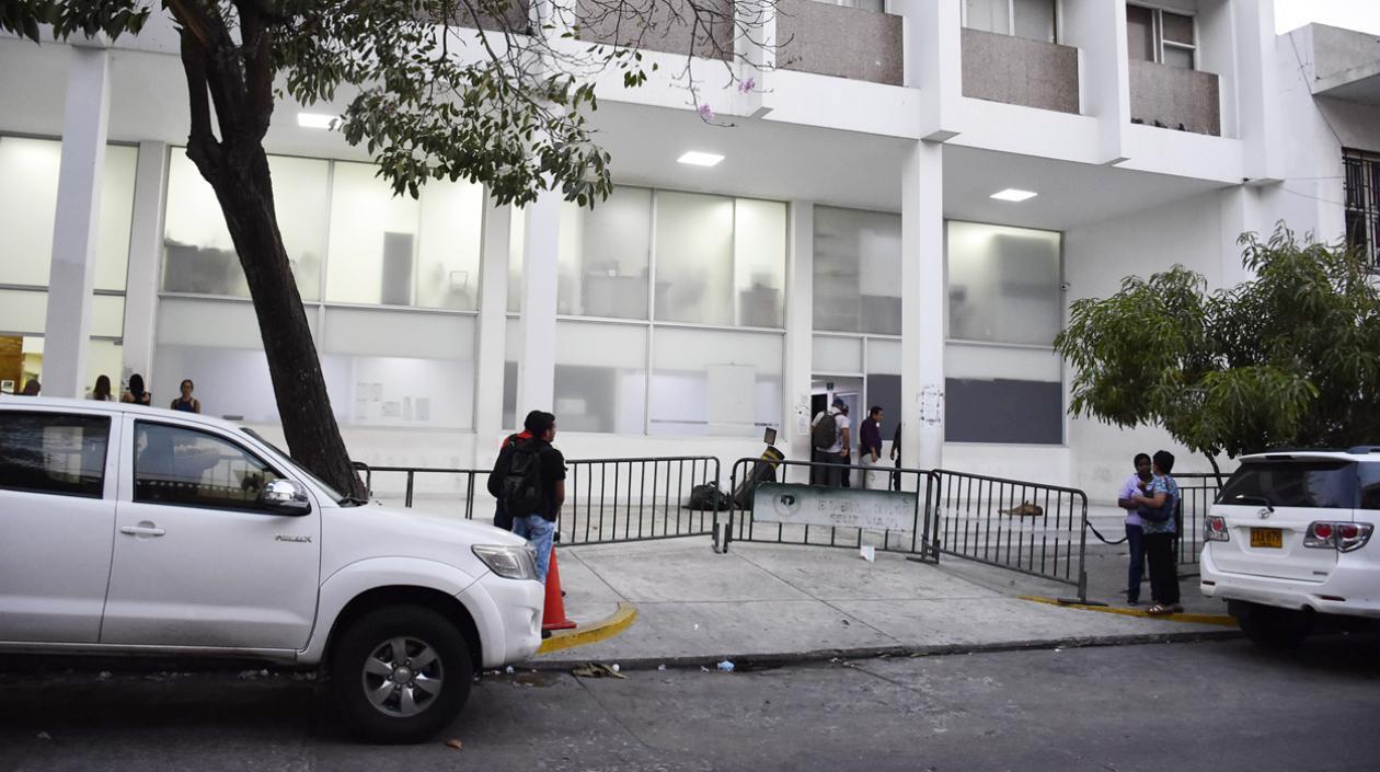 Los capturados fueron conducidos a la URI de la Fiscalía. 