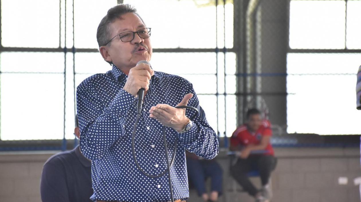 El Rector de la Universidad del Atlántico, Carlos Prasca