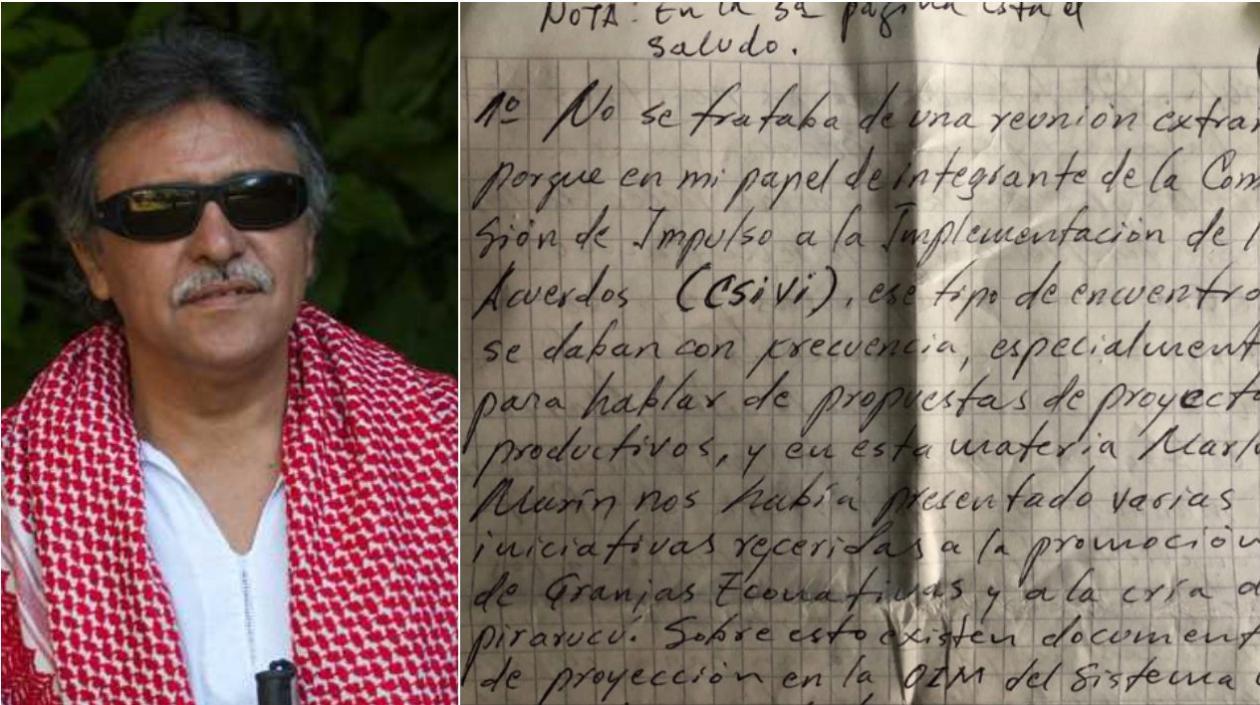 Jesús Santrich, jefe guerrillero.