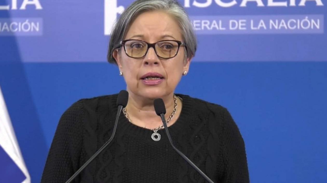 María Paulina Riveros, vicefiscal general de la Nación.