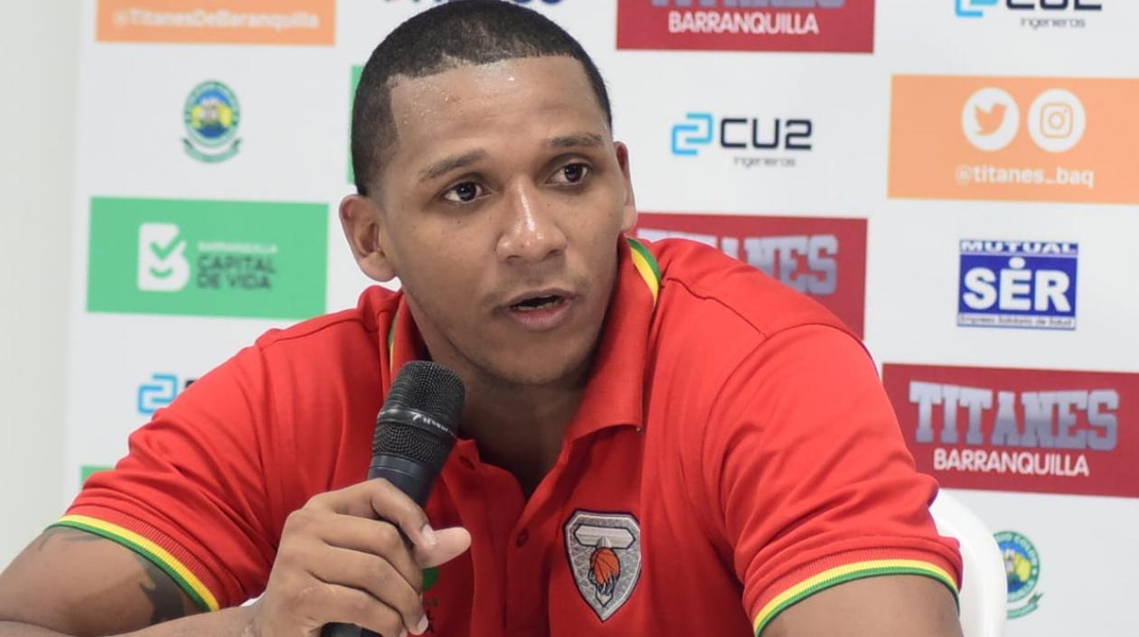 Eduardo ‘Pichi’ Torres, jugador venezolano de los Titanes.