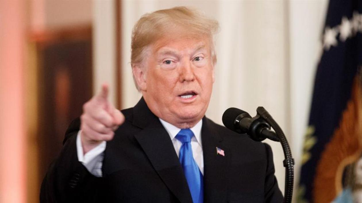 Donald Trump, presidente de Estados Unidos.