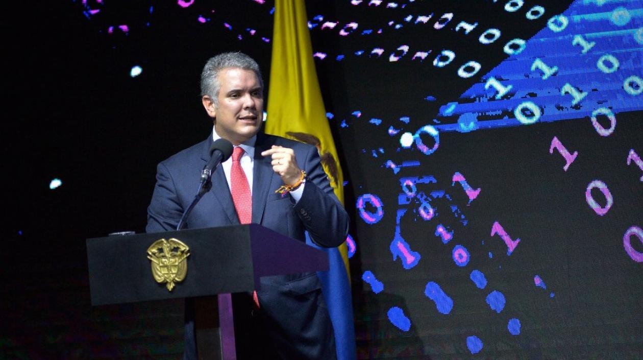 El Presidente de la República, Iván Duque. 
