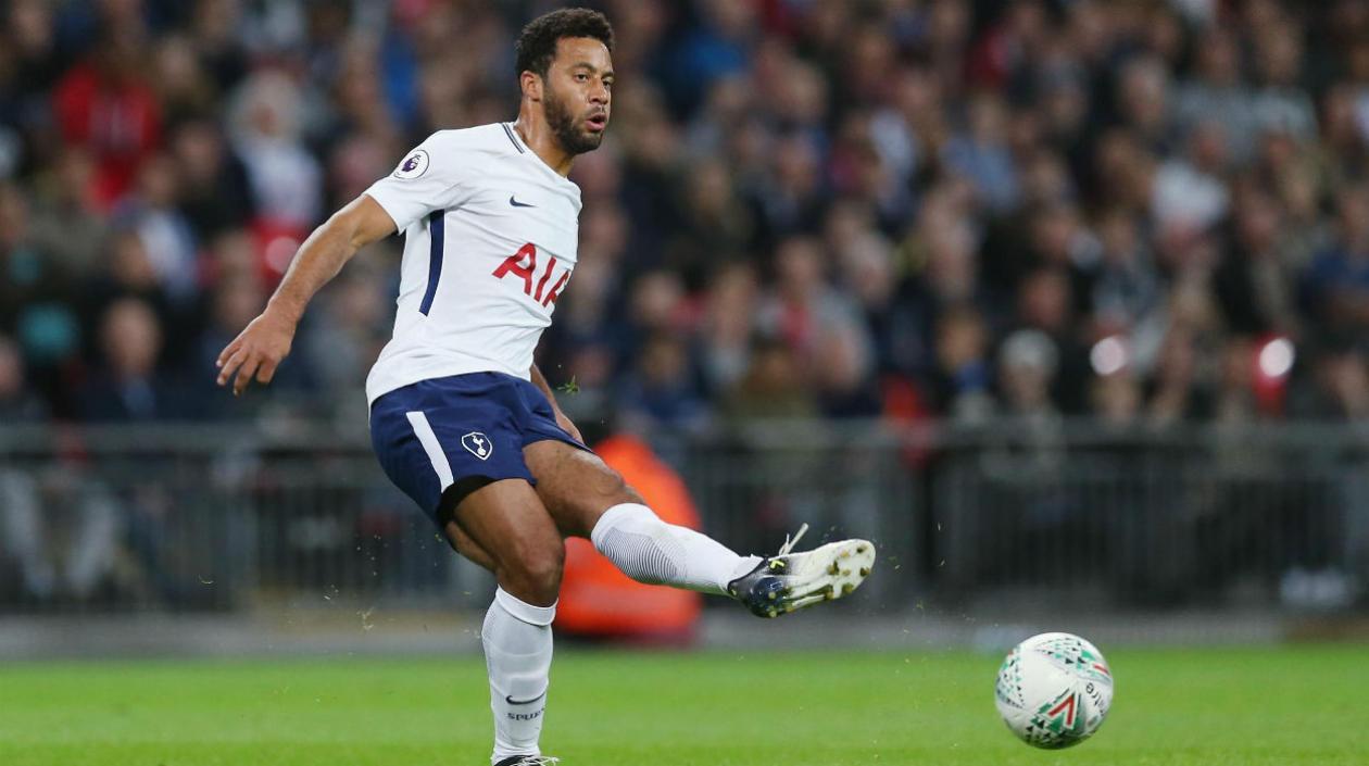 Mousa Dembelé, jugador del Tottenham Hotspur.