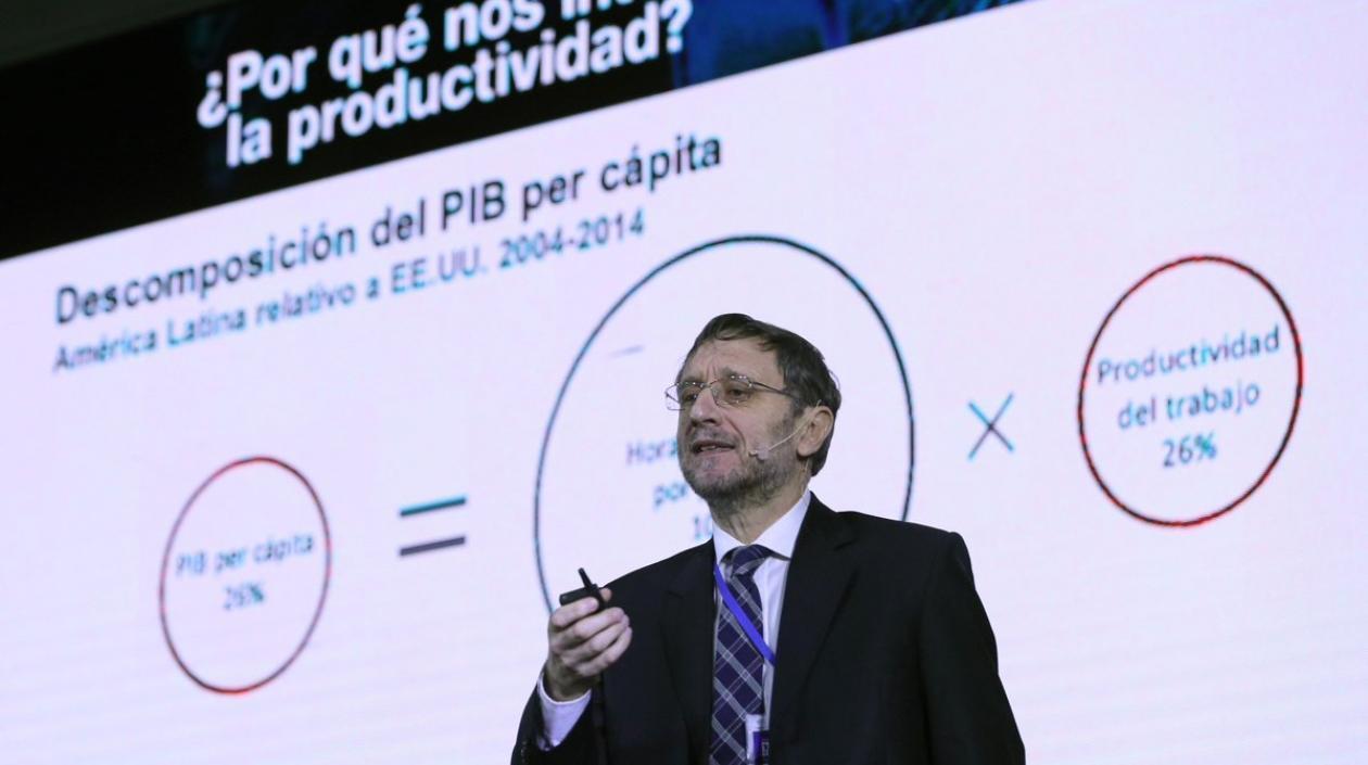 Pablo Sanguinetti, vicepresidente de Conocimiento del Banco de Desarrollo de América Latina-CAF.