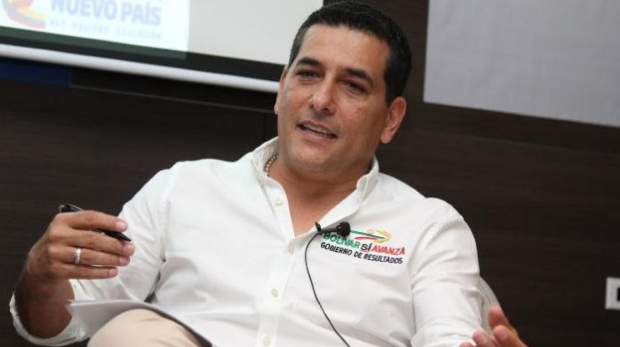 Dumek Turbay, gobernador de Bolívar.