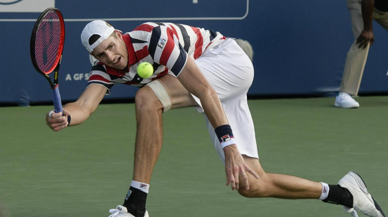 Jhon Isner, tenitsa estadounidense. 