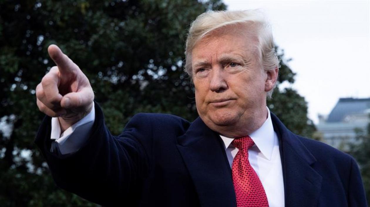 Donald Trump, presidente de Estados Unidos.