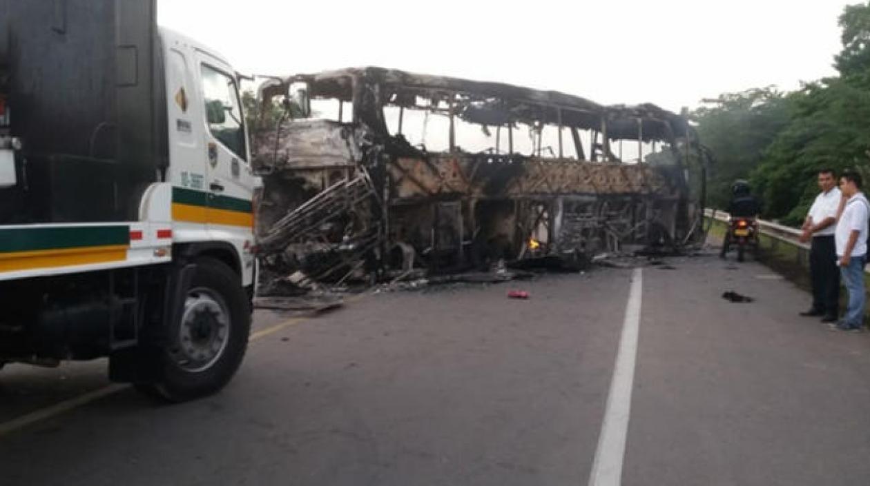 Ataques del ELN en carreteras del Cesar