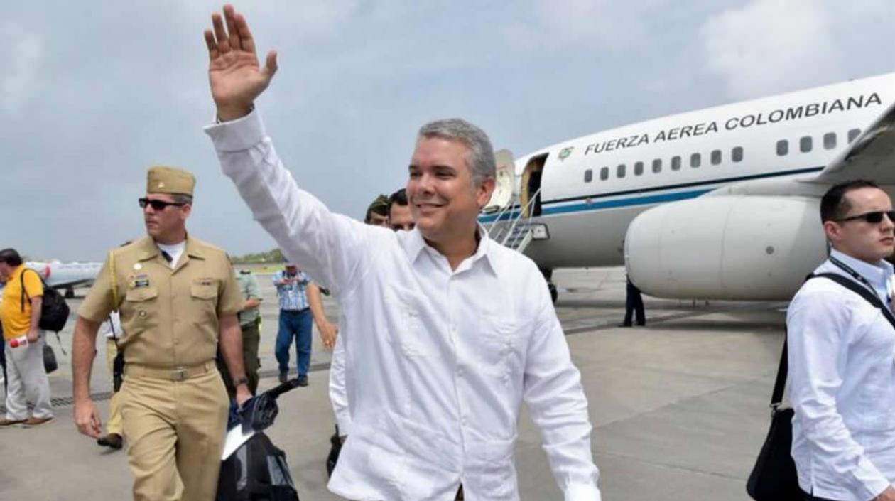 El presidente, Iván Duque