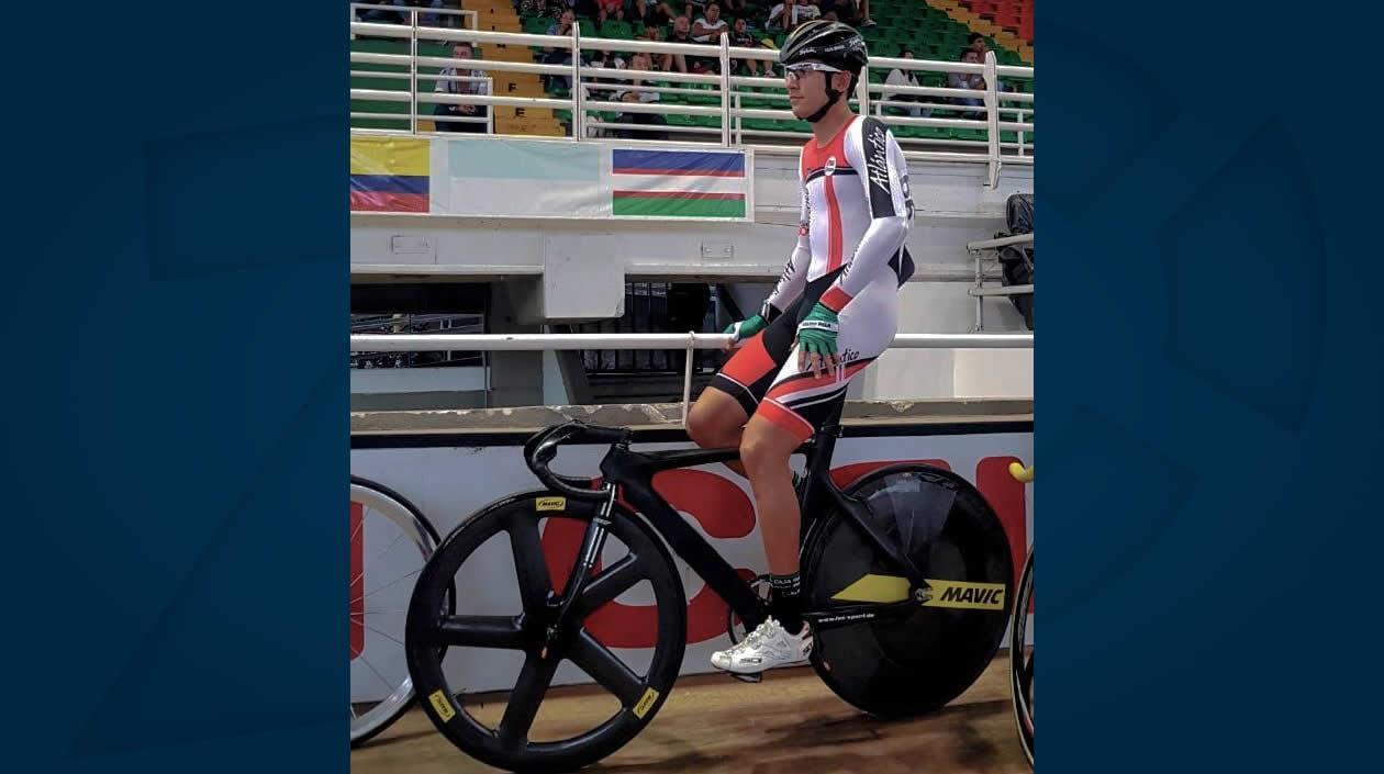 El ciclista barranquillero Nelson Soto