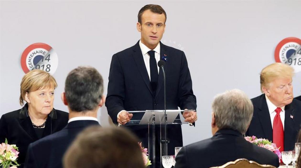 El presidente francés, Emmanuel Macron.