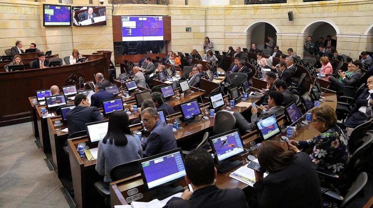 Plenaria del Senado de la República.