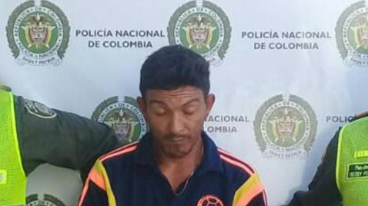 El hombre fue conducido a la URI de la Fiscalía. 