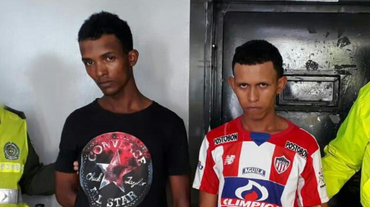 Darwin Antonio Cantillo Maury, alias 'Toño' y Rafael Ricardo Vizcaíno Maury, alias 'Junior'.