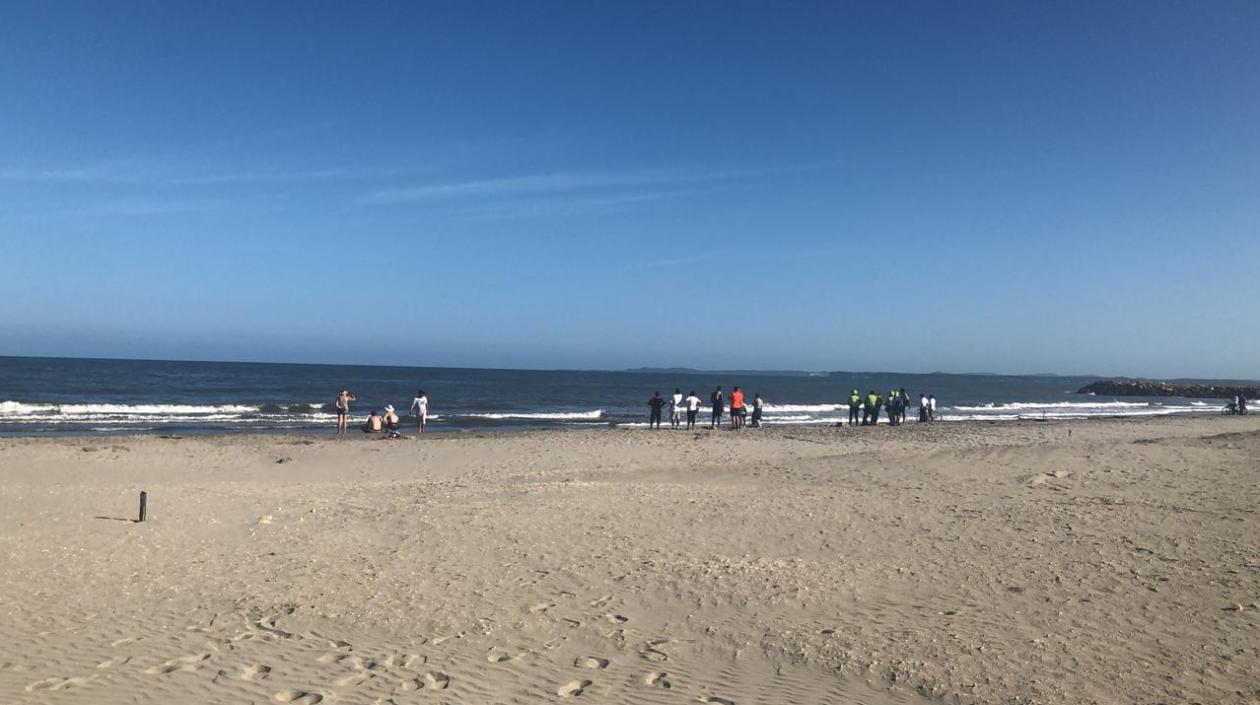 Momentos del incidente. 