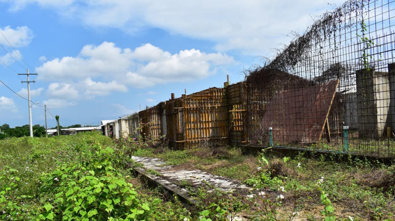 Casas sin terminar del Fondo de Adaptación.