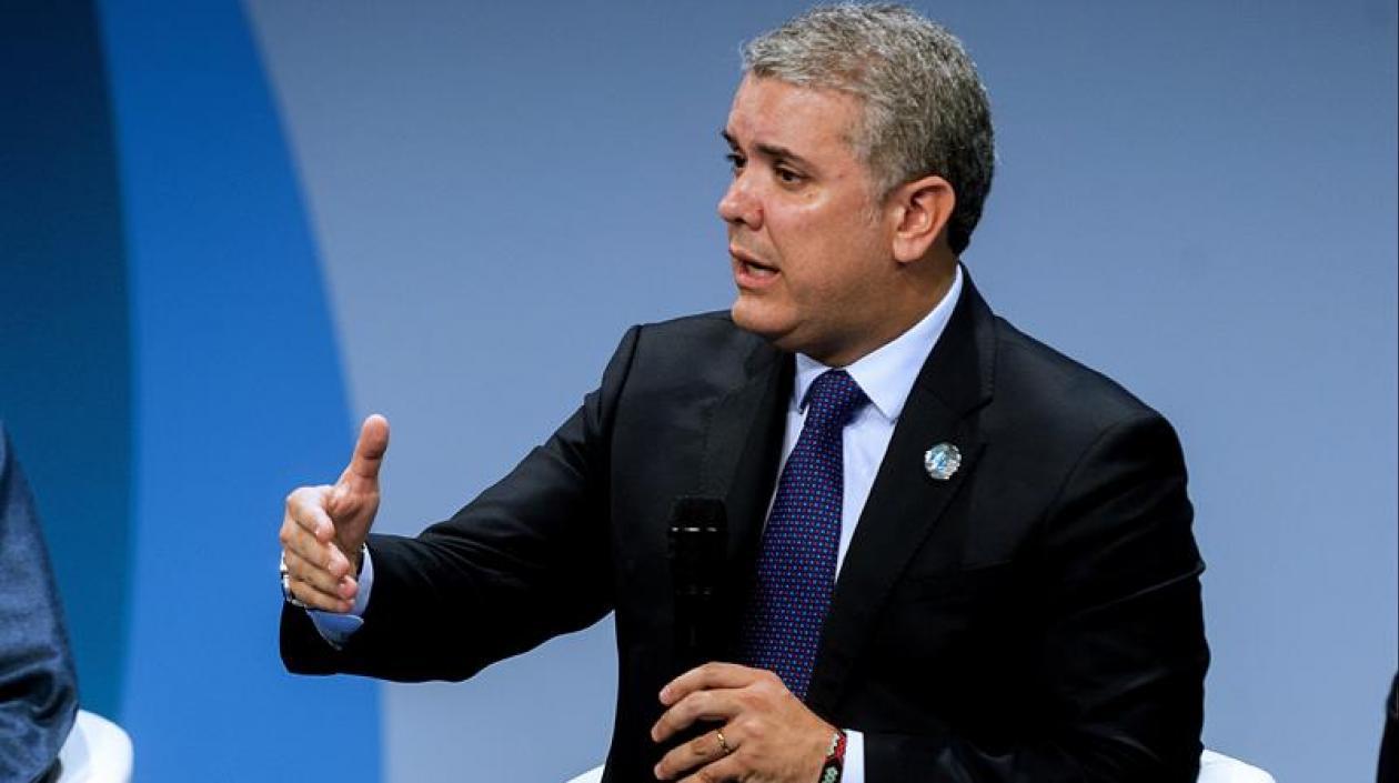 El Presidente de la República, Iván Duque. 