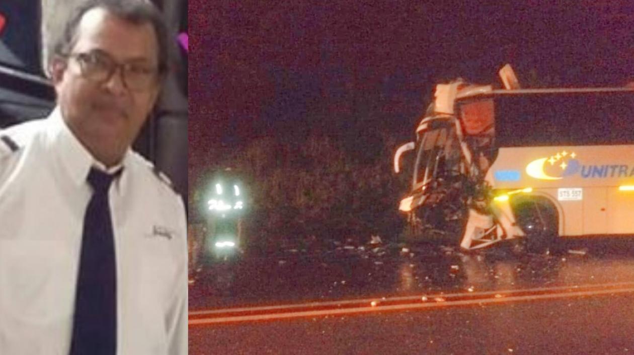  Wilson Antonio Guerra Sánchez, conductor fallecido en el accidente.
