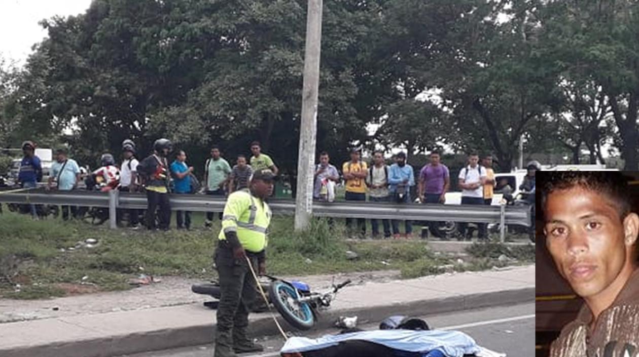 El boxeador murió en el lugar de los hechos.