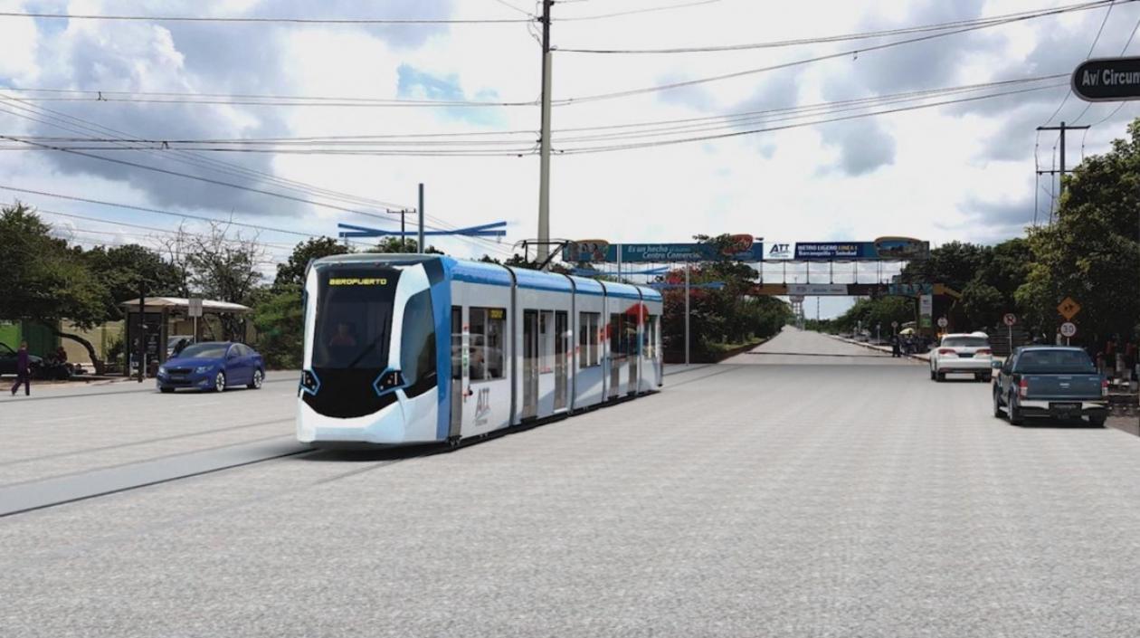 El Metro Ligero irá desde la Intendencia hasta el aeropuerto.