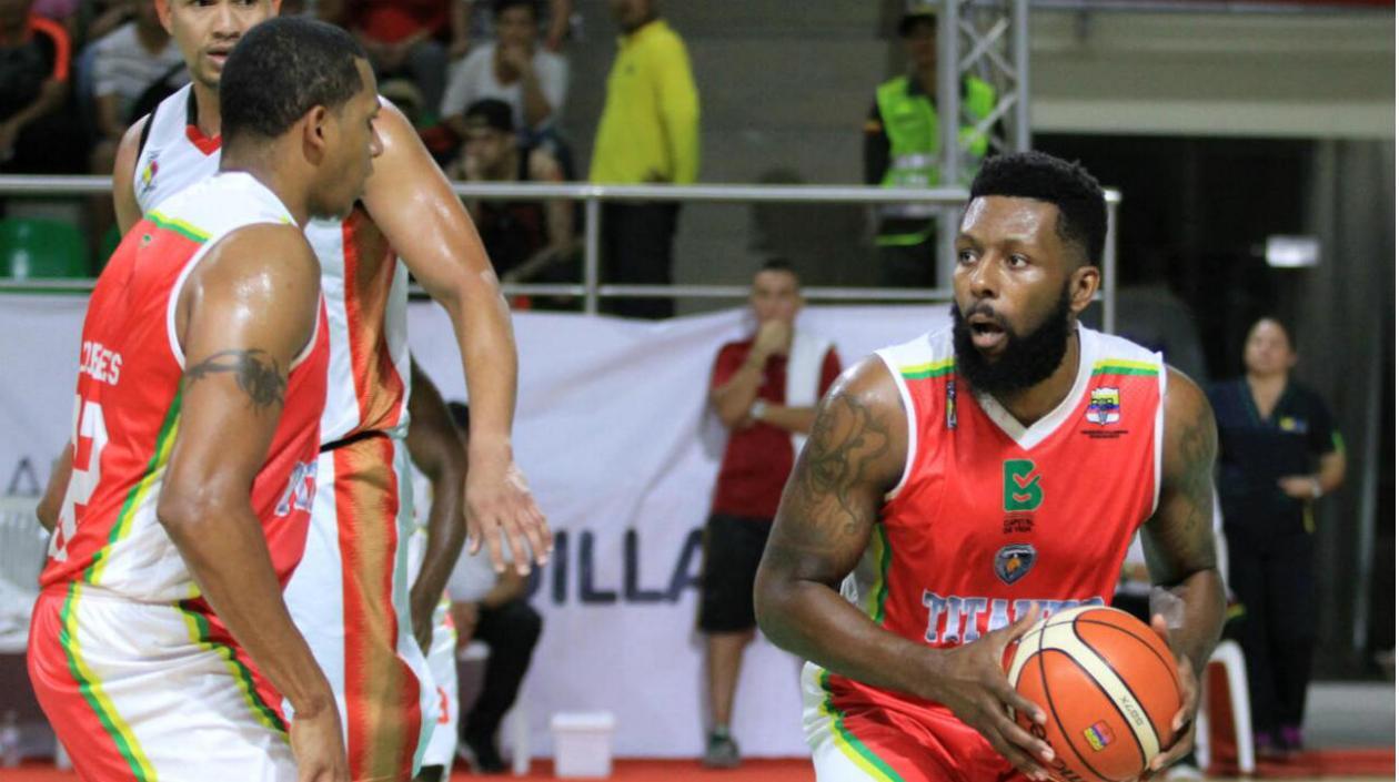 Michael Sneed, jugador de los Titanes de Barranquilla. 