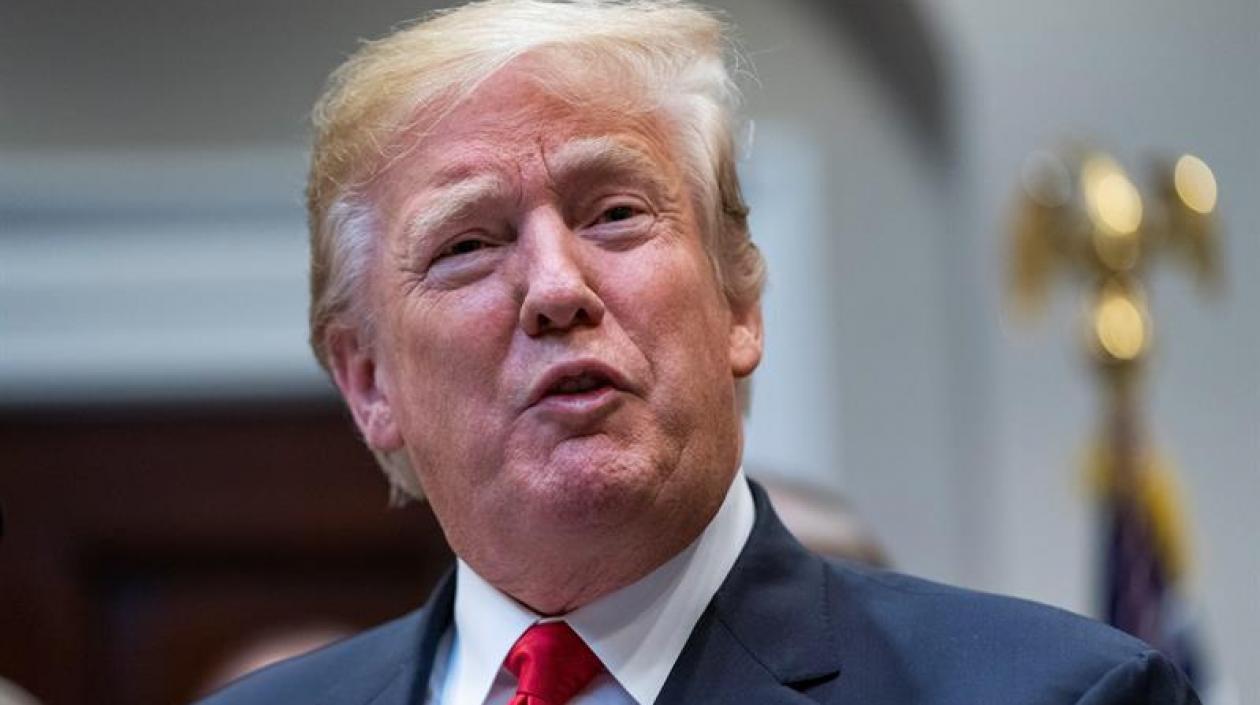 Donald Trump, presidente de Estados Unidos.