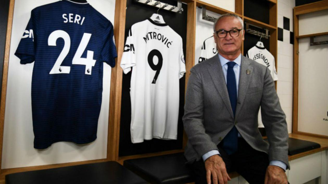 Claudio Ranieri, técnico del Fulham. 