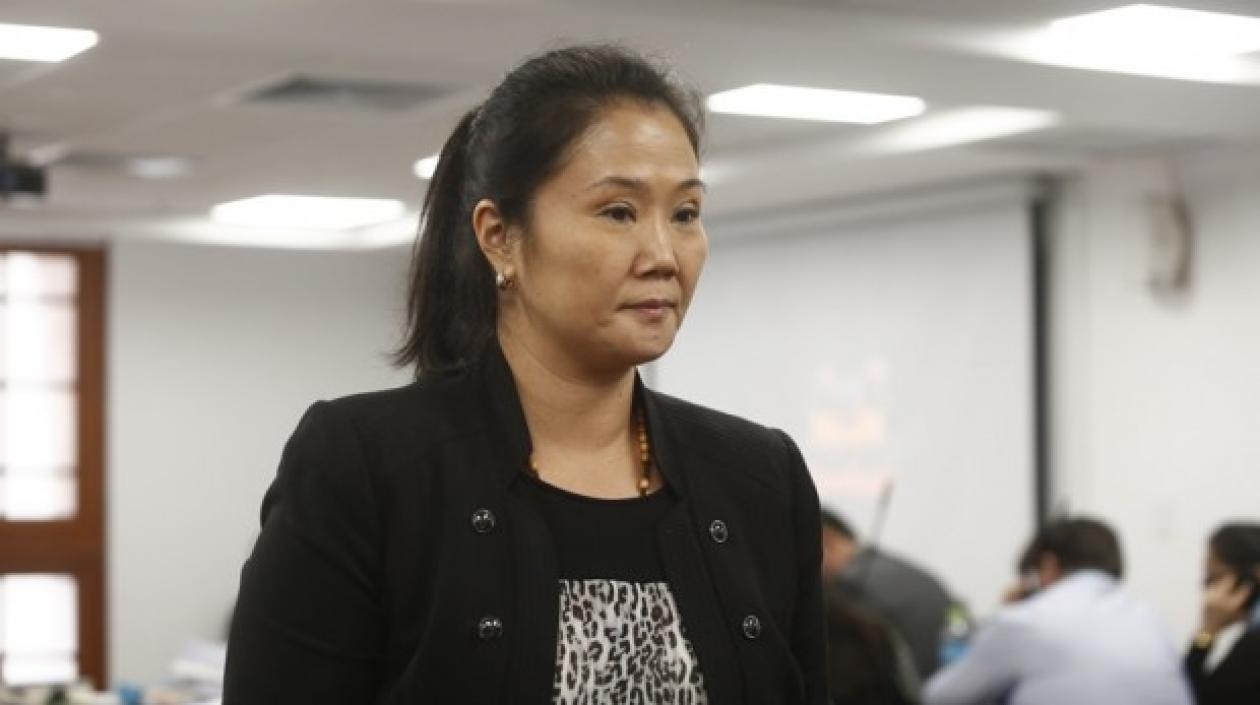 La líder opositora Keiko Fujimori.