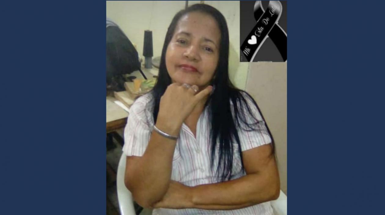 Margarita María Ospino López, mujer fallecida.